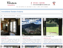 Tablet Screenshot of immobiliariatandem.com